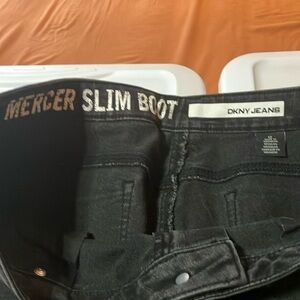 DKNY size 12 Black Boot cut jeans
